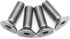 Fullerkreg 18-8 Stainless Steel Hex Drive Flat Head Screw M6 x 1 mm Thread, 25 mm Long, Packs of 25