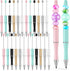 Ctosree 24 Pieces Beadable Inkless Pencil Set, Everlasting Reusable Pencil for Writing and Drawing