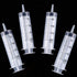 Frienda Large Plastic Syringe Tools, 4 Pack Measuring Dispensing Syringe (200 ml) for Multiple Uses
