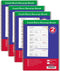 DeBiao Money and Rent Receipt Book 2-Part Carbonless 7-5/8" x 11" Spiral Bound