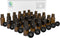 VINEVIDA Essential Oil Bottles - A set of 24 Amber glass bottles
