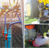 Pneumatic Tubing - Air Compressor PU Line Hose Apply to Water Fluid Transfer(6mm ID x 8mm OD, 6.6 Ft Length, Clear)