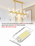 G9 Bulbs 75W 80W 100W 4000K White,1000 AC120V G9 8W Bulb Ligting,5Pack Ziomitus Led Replacement Natural lm, Bi-pin