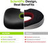 Tailbone AUVON Innovative Donut Pillow Hemorrhoids Scientific Center Hole and Cutout, Orthopedic Pain Relief Donut Seat