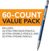 BIC Variety Pack, Assorted Sizes, 0.5mm, 0.7mm, 0.9mm, Refillable Design, Pack of 3, 180 Count