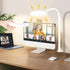 30" LED Desk Lamp with clamp,8.4" Ring Lights Natural Light Protects Eyes