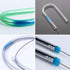 Flexible Long Drain Brush, 67 inch Stainless Steel, Double Elastic Ended Nylon Cleaner Hose Tube Pipe Brush, 2 Pcs of 8
