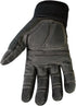 Youngstown Glove Anti-Vibe XT Vibration Dampening Mechanic Work Gloves, Durable, Washable, Anti-Slip Palms, Dark Gray,