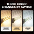 E14 Bulbs 50 -500Lm Changing-3000K| 4500K|6500K- E-14 Bulbs AC110V-240V (4Pack) LED European Watt Equivalent