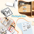 T02/T02Pro/Q02E/M02X/Y02C/Q02 2 50mm x3.5m, 3 Phomemo Sticker Paper- for Mini Printer, White Thermal Sticker for Study