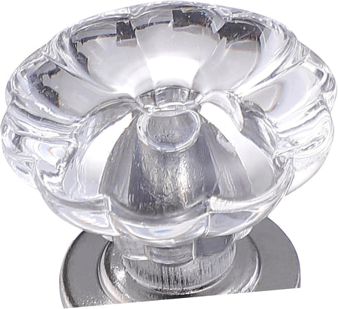 6pcs TEHAUX Mini Drawer Knobs Crystal Decorative Handles for Bedside Cabinets Jewelry Boxes and Furniture Replacement