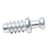 20 Pack Screw-in Dowel Furniture Connector, Zinc, 11/32" Length for 3/16" Hole, R014Z