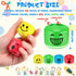 Crtiin 240 Pcs Colorful Cartoon Expression Pencil Sharpeners, Manual Dual Holes Handheld Sharpener for School Office