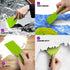 Utoolmart 2" Plastic Flexible Putty Scraper Knives, 3Pcs for Taping Drywall Wall Painting Green