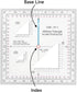 CYA Military Coordinate Scale Protractor for Accurate Land Navigation