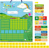 Magnetic Learning Calendar with Weather Station, 55 PCS, Wall Mountings Ready, 15” x 12”