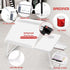 CloudTrip 23.6IN Plus XL Adjustable Laptop Desk with Light, USB Port, iPad Holder, Drawer Storage - Larger Adjustable