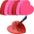Marspark Heart Shape Sticky Notes, Cute Self-Adhesive Pastel Heart Notepads, 300 Sheets for School Office Organizer