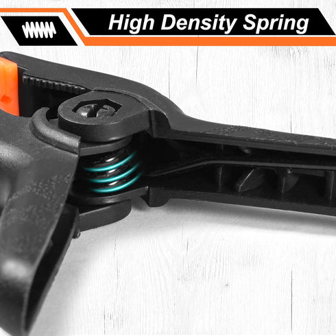Spring Clamps 12 Packs, 3.5 inch Heavy Duty Spring Clips for Crafts and Woodworking Backdrop Stands