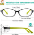 Kids Safety Glasses Goggles for Boys Girls, Anti Fog Eye Protection, Blue Light Blocking Lens, Side Shield, Soft TR90