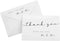 GSM Brands Thank You Cards for Wedding (Mr and Mrs Theme) - 100 Cards