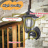 E26 60W Bulbs WISBEAM Outdoor Wall Lantern, Black Wall Sconce for House Porch Lighting Fixture, Base Max, Metal Housing