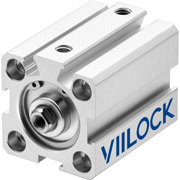 Pneumatic Air Cylinder 20mm Bore 25mm Stroke, Thin Air Cylinder Double Action Hydraulic Cylinders SDA 20 X 25