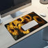 HFDSIFBUJ 30"x 16",Non-Slip Sunflower Bouquet Yellow Flowers Large Desk Mat Rubber Gaming Mouse Pad for Keyboard Office