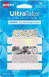 Avery Ultra Tabs Luxe Collection, 2.5" x 1" Holographic Iridescent Margin Tabs, 16 Repositionable Page Tabs (74179)
