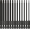 LATTOOK 13-Piece Torx Bit Set, Security Tamper Proof Star Bits Set, Magnetic S2 Steel, 4'' Long, T5 - T40