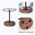 Wood Sunglasses Organizer, Metal Glasses Holder Stand for 12 Pairs Eyeglasses, Eyewear Storage for Dresser or Desk