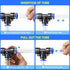TAILONZ Pneumatic 1/2 Inch OD Push to Connect Fittings Kit, 5 Splitters + 5 Elbows + 5 Tee + 5 Straight (20 Pcs)
