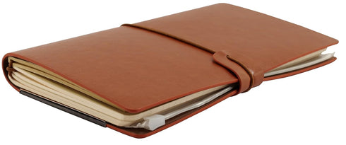 Voyager Refillable Journal, Nutmeg (Traveler's Journal, Planner, Notebook)
