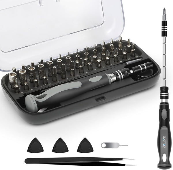 Precision Screwdriver Set - 48 in 1 Magnetic Small Screwdriver Bit Set with Case for Computer, Laptop, iPhone