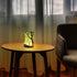 6.3'' Forest Nature-Inspired Vintage Lantern Table Lamp for Bedrooms, Branches Night Light, Small Farmhouse Rustic End