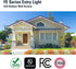 1-Light HALO FE Bronze LED Outdoor Lantern Sconce with Dusk to Dawn