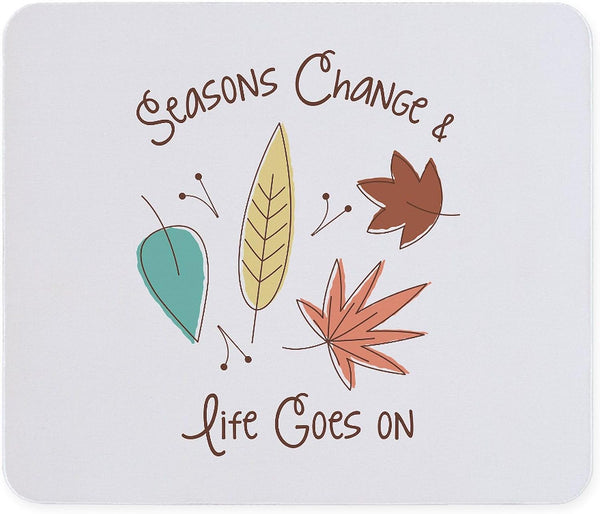 CafePress Seasons Change Leaves Mousepad Non-Slip Rubber Gaming Mousepad