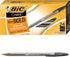 BIC Cristal Xtra Bold Ballpoint Pen, Bold Point 1.6mm, Black Ballpoint Pens, 24-Count