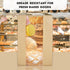 50 Sourdough Bread Bags For Homemade Loaf Kraft Brown Paper Bread Bags with Window and Square Bottom Large Bakery Bag