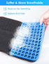 WISIMMALL 14.5" 10.5" Tailbone Gel Seat Cushion Portable Massage Travel Cushions, x Thick Foldable Seat Cushion for Car