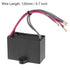 uxcell Ceiling Fan Capacitor, CBB61 4/5/7uF 350V AC, 5 Wires, Metallized Polypropylene Film Capacitor, 58x40x28mm for