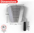 Poppy's Large Aluminum Popcorn Scoop - Kernel Sifting Speed Scoop for Home and Commercial Use
