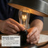 10 Pack ST40 Bulbs 7W E17 Bulbs Replacement for Outdoor String Lights, Intermediate Base Clear Incandescent Edison