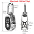 6Pcs 304 Stainless Steel M20 Single Pulley Block, Wire Rope Hanging Wheel with 6Pcs Spring Snap Hook