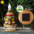 Outdoor Solar Tiki Statue Decor, Tiki Bar Decoration for Garden, Patio, Lawn, Backyard Gift