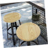 PRETYZOOM Wooden Round Stool Seat Replacement for Restaurant Bar Stool Wooden Cushion Solid Seat Cover for Dining
