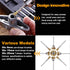 90 Pcs Wire Brushes Set, Rocaris Brass Wire Wheels Pen Brushes Kit Accessories for Rotary Tool