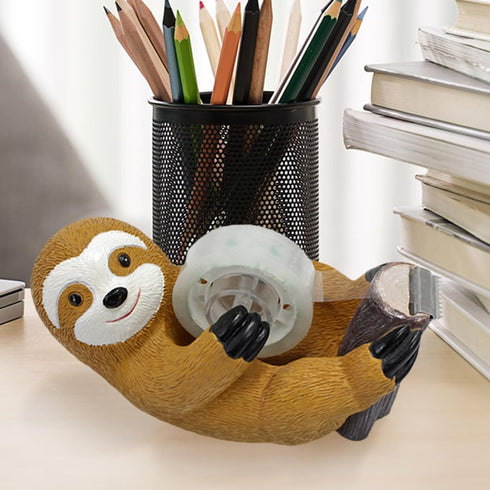 Sloth Tape Dispenser, Adhesive Roll Holder, Cute Stationery Sets and Gifts