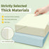 SUNEE 3 Ring Binder 2 Inch 4 Pack, Clear View PVC-Free Binder for School or Office Supplies