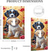 haigof 1 3 5 Inch Cute Dog Light Switch Cover Wall Plate Gang Single Plates Print Faceplate Home Decor X
